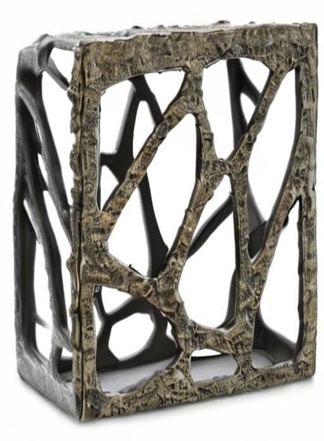 imagitarium Resin Rustic Cube Aquatic Decor - Image 2